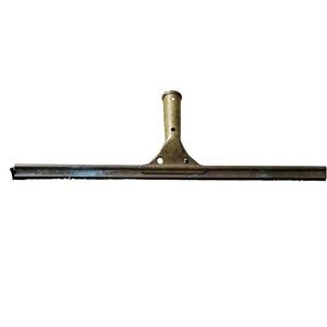 Vintage Ettore Master Squeegee Head Brass Patina 17" Made In The USA